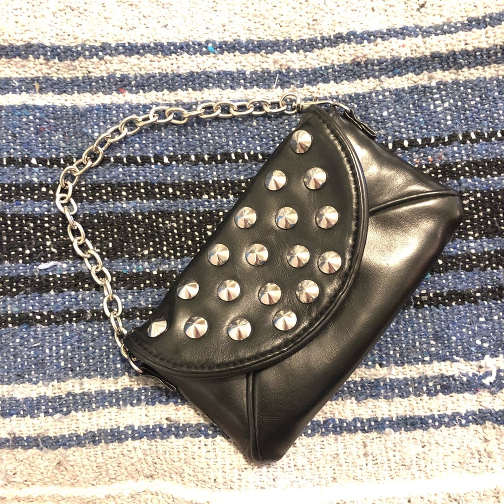 Studded Wristlet/Clutch